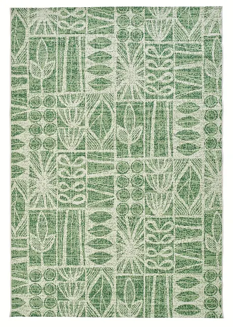 Binnen- en buitenkleed met grafisch patroon, bonprix