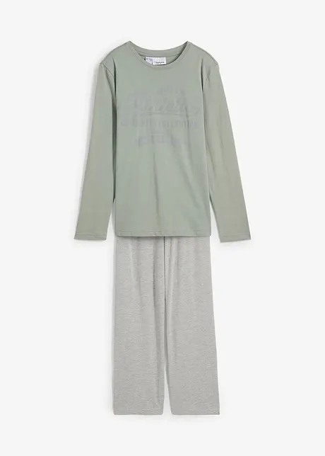 Pyjama met biologisch katoen (2-dlg. set), bonprix