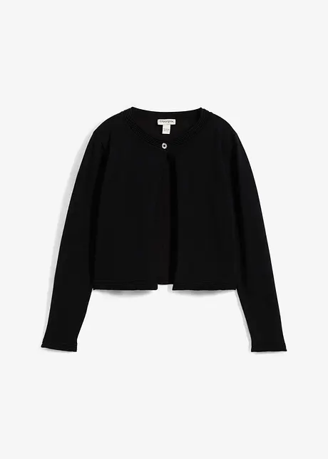 Gebreide bolero met strass-steentjes, bonprix