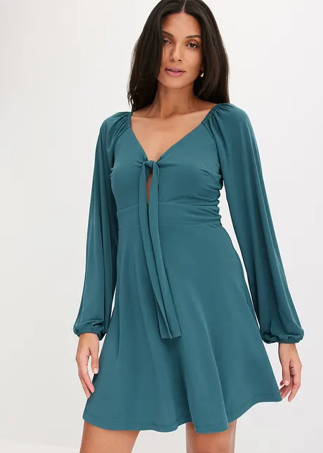 Midi jurk met cut-out, bonprix