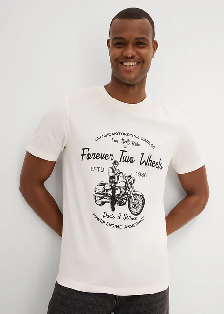T-shirt van puur biologisch katoen, bonprix