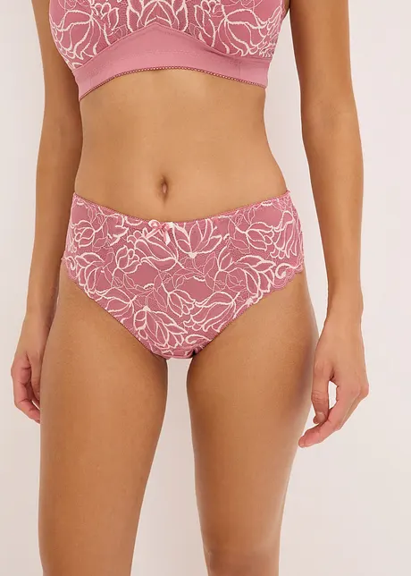 Maxislip met sierlijk kant, bonprix