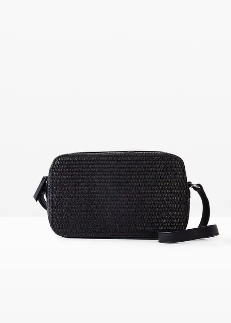 Schoudertas in stro-look, bonprix