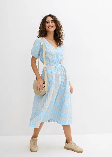 Jurk van luchtige mousseline, bonprix