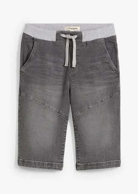 Stretch jeans bermuda, regular fit, bonprix