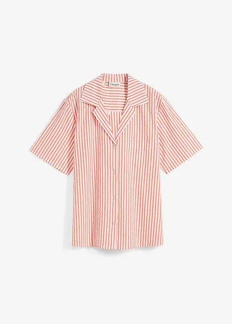 Overhemdblouse van katoen, bonprix