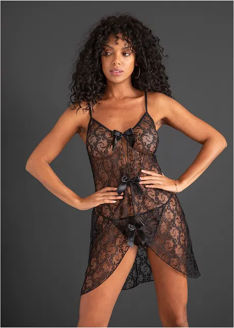 Slipdress en string (2-dlg. set), VENUS