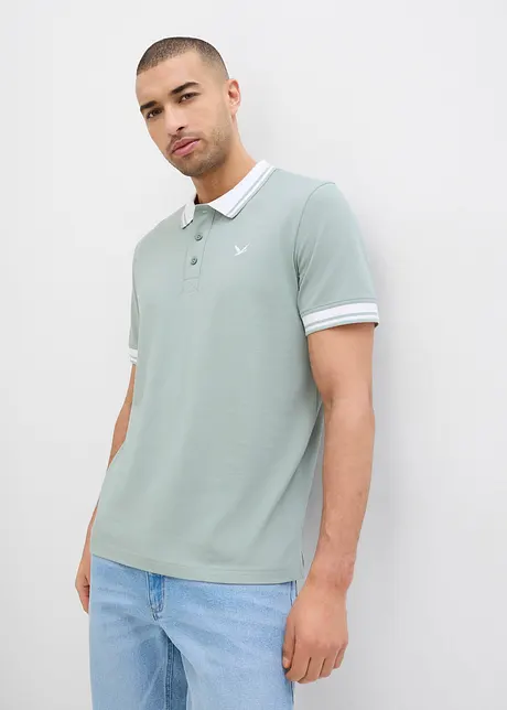 Piqué poloshirt van biologisch katoen, bonprix