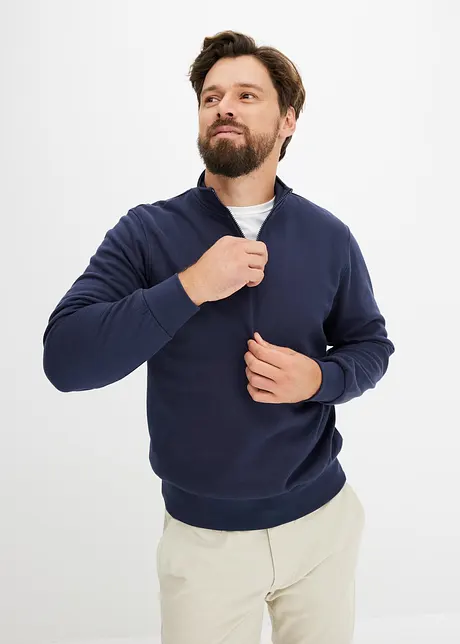 Sweater met opstaande kraag, bonprix