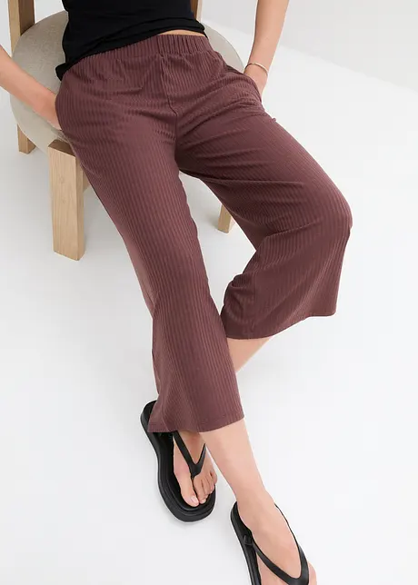 Jersey broek met comfortabele tailleband, bonprix