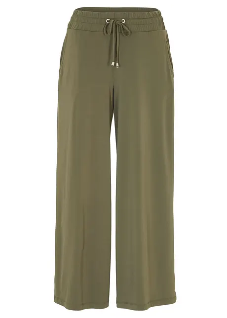 Jersey broek met een comfortabele band, bonprix