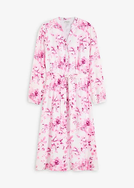 Gedessineerde midi jurk, bonprix