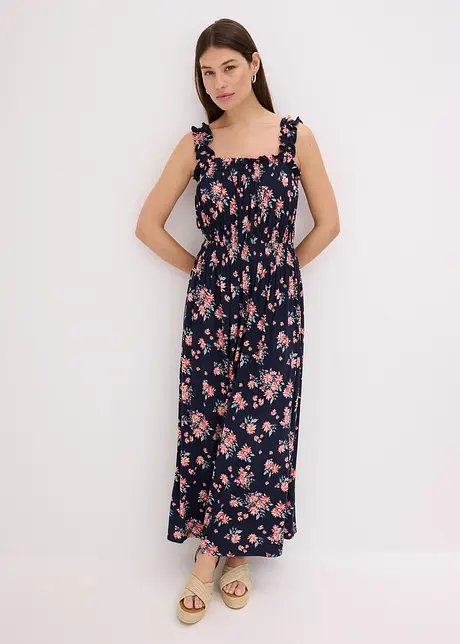 Gedessineerde maxi jurk, bonprix