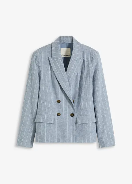 Blazer met linnen, bonprix