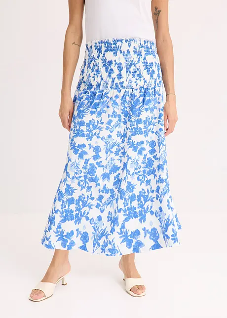 Jersey rok met brede tailleband, bonprix