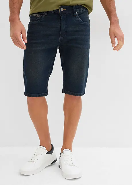 Slim fit stretch jeans bermuda, bonprix