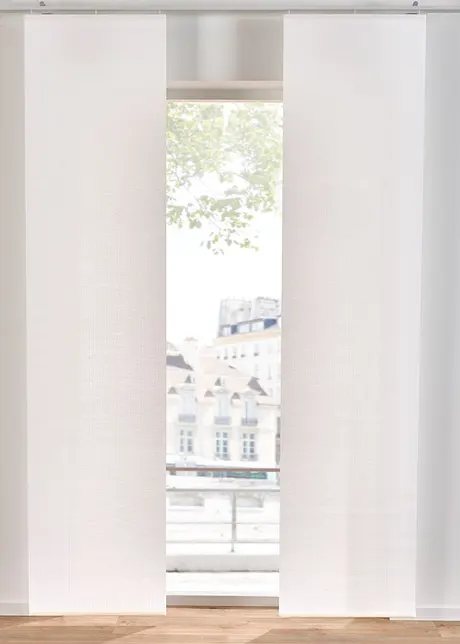 Transparant paneelgordijn (1 stuk), bonprix