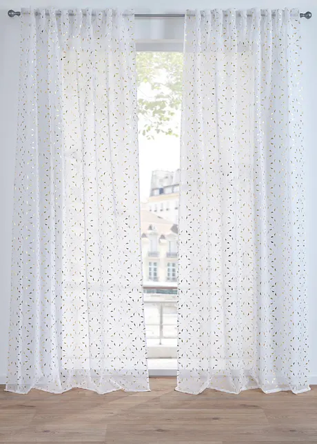 Transparant gordijn (1 stuk), bonprix