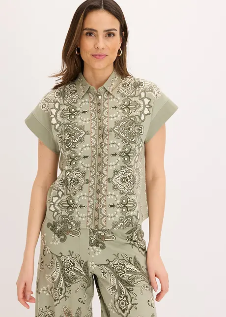 Shirt met paisley motief, bonprix