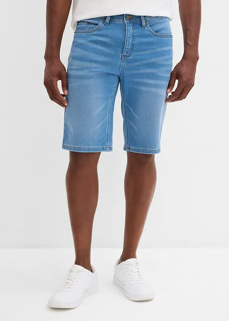 Sweat jeans bermuda met comfort fit, regular fit, bonprix