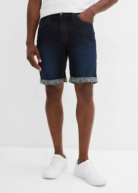 Stretch jeans bermuda, regular fit, bonprix