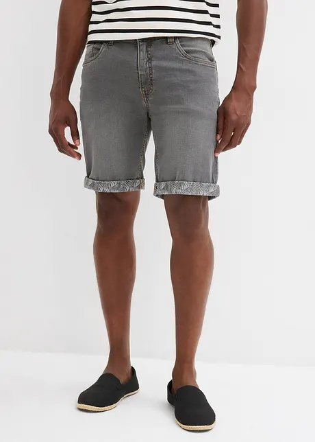 Stretch jeans bermuda, regular fit, bonprix