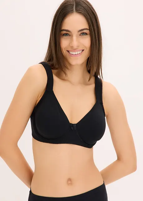Minimizer T-shirt bh (set van 2) met beugels en biologisch katoen, bonprix