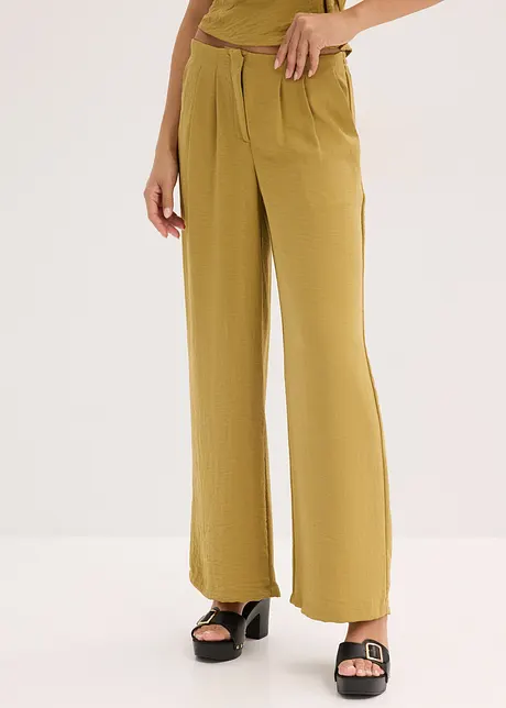 Getextureerde broek, bonprix
