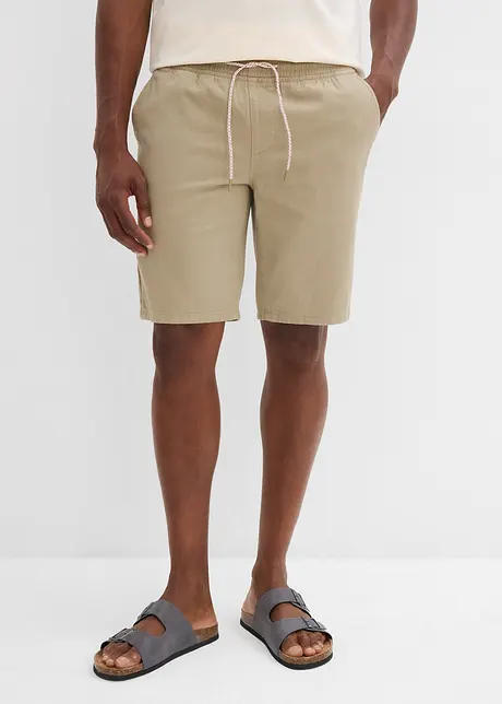 Instap bermuda van puur katoen, regular fit, bonprix