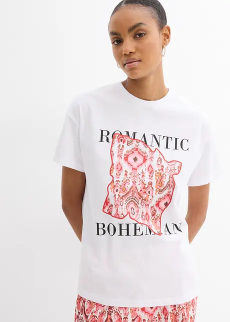 T-shirt van katoen, bonprix