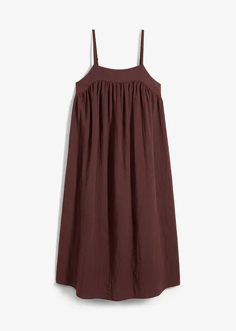 Jurk met spaghettibandjes van een soepele viscose-mix, bonprix