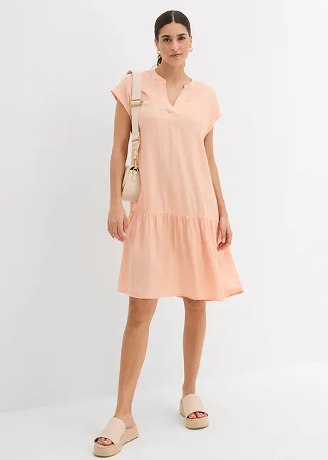 Knielange tuniekjurk van viscose, bonprix