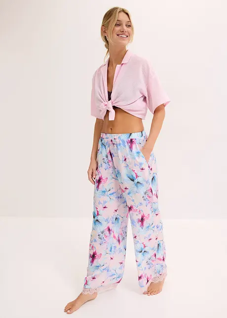 Pyjamabroek van glanzend satijn, bonprix