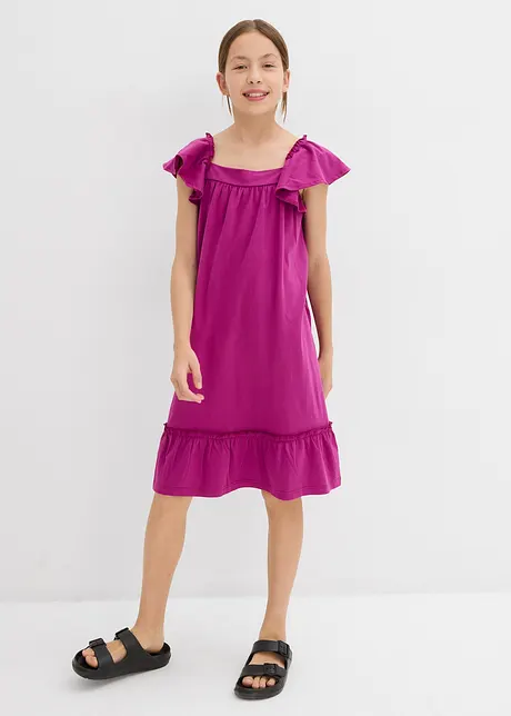 Jersey jurk in een elastische katoenmix, bonprix