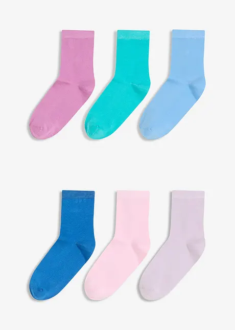 Sokken met viscose (6 paar), bonprix