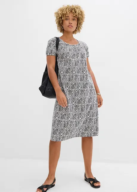Jersey jurk van biologisch katoen, bonprix