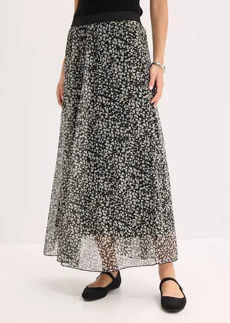 Rok van mesh jersey, bonprix