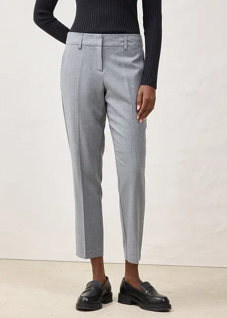 Smalle broek met wol, bonprix