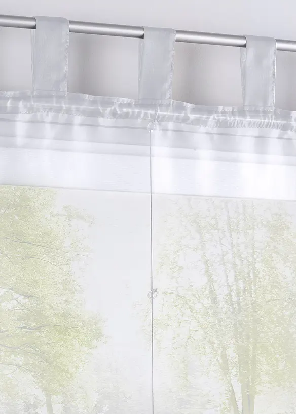 Effen vouwgordijn met gerecycled polyester, bonprix