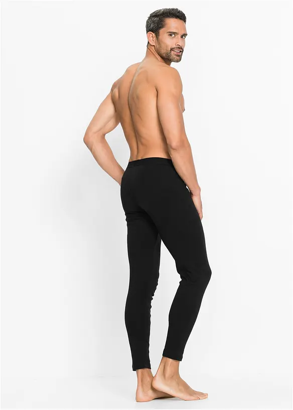 Lange onderbroek van geribd katoen, bonprix