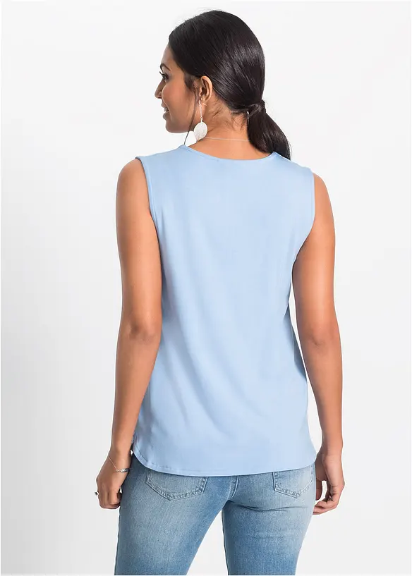 Top in een zachte viscosemix, bonprix