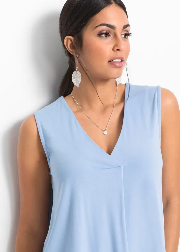 Top in een zachte viscosemix, bonprix
