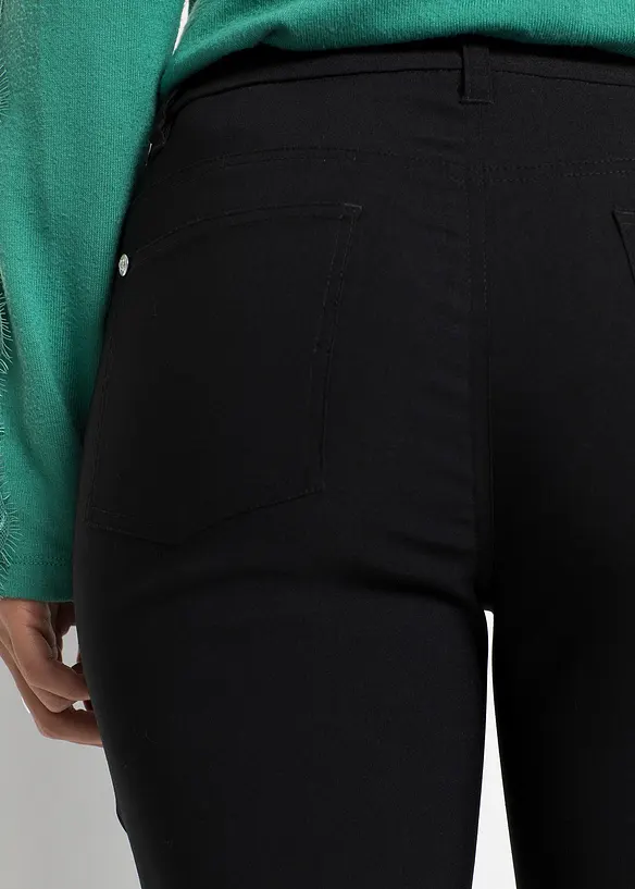 Bengaline stretch broek, korte maten, bonprix