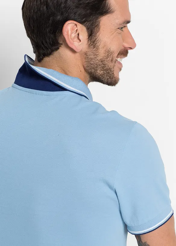 Piqué poloshirt van biologisch katoen, bonprix
