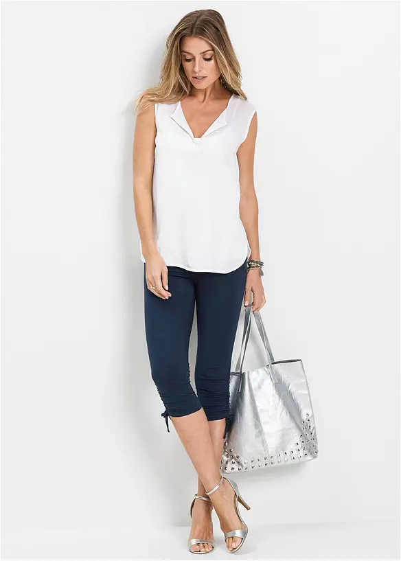 Capri legging met biologisch katoen, bonprix