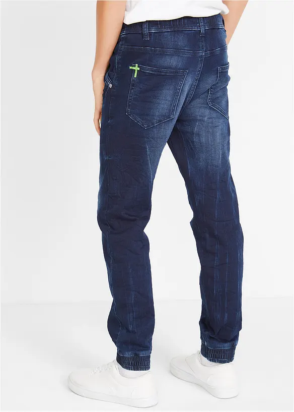 Regular fit sweat jeans, tapered, bonprix