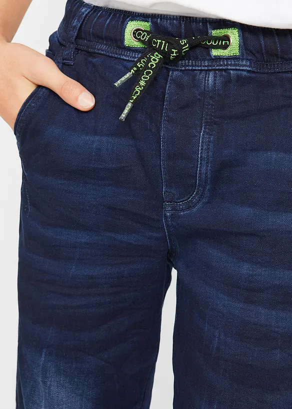 Regular fit sweat jeans, tapered, bonprix