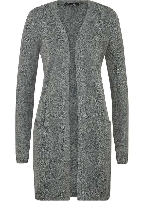Lang vest van bouclé, bonprix