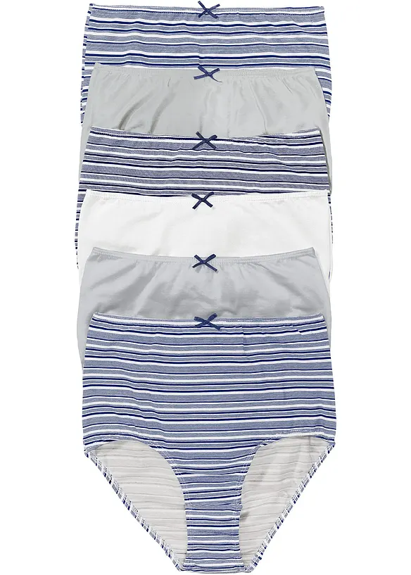 Tailleslip (set van 6), bonprix