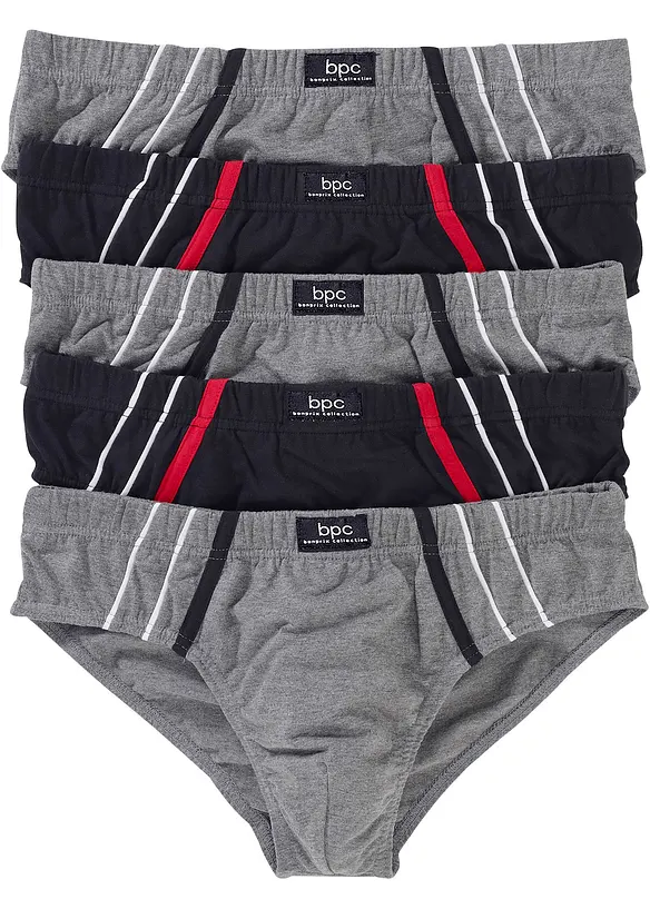 Maxislip met zacht katoen (set van 5), bonprix
